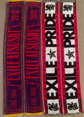 EXILELIVETOUR2015, 2016 타월 4종 세트