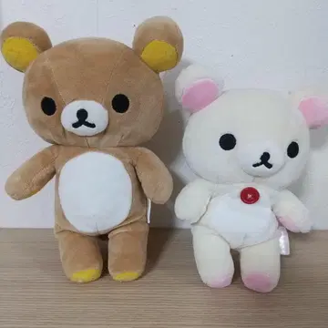 산엑스 리락쿠마 코리락쿠마 쿠타리 봉제 인형 세트
