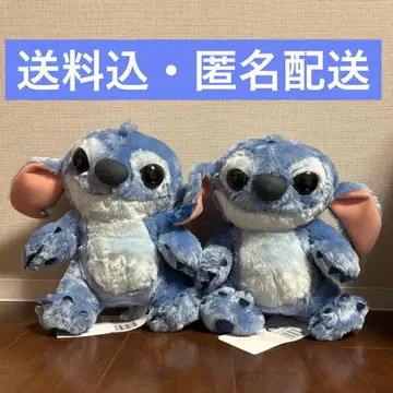 실사 영화 '릴로 & 스티치' L 봉제 인형 '스티치' 2개