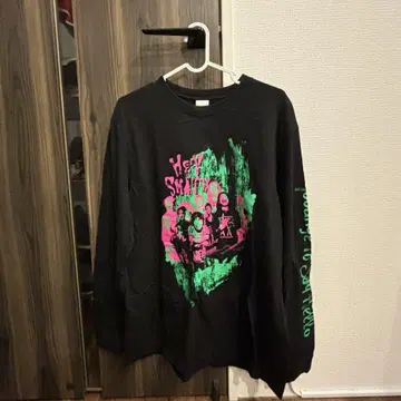 HEY-SMITH 롱 티셔츠 롱 T L 사이즈