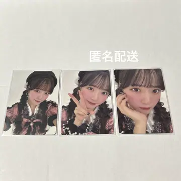 CUTIE STREET 카와모토 에루 트레이딩 카드 3장 세트