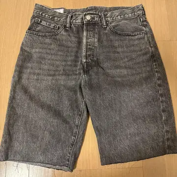 GAP 90s LOOSE 블랙 데님 숏 팬츠