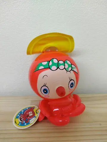 쇼와 레트로 1960년대 구 타카라 타코짱 공기가 들어있는 비닐 키링