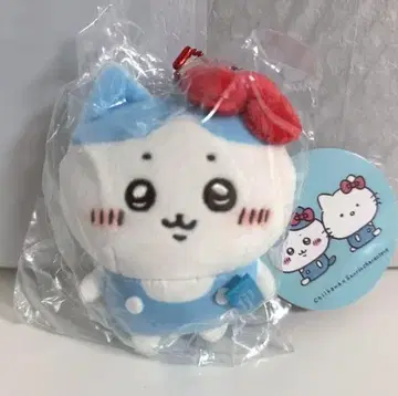 미사용 새상품 하치와레 헬로키티 산리오 마스코트 치이카와 (먼작귀)