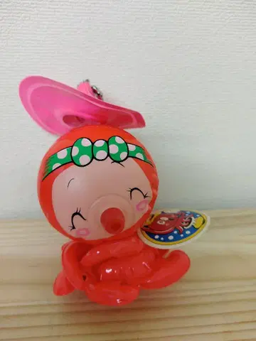 쇼와 레트로 1960년대 구 타카라 타코짱 빈 공기 비닐 키링