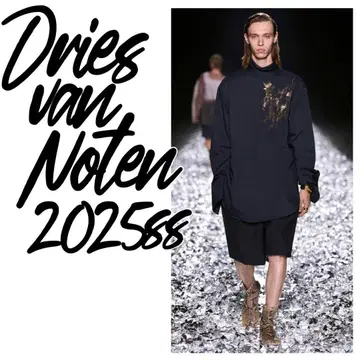 DriesVanNoten 25SS 자수 셔츠 S 사이즈
