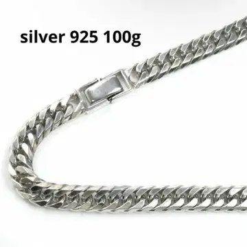 실버 925 키헤이 6면 W 컷 100g 60cm