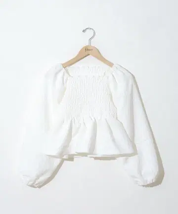 flower shirring blouse2 플라워