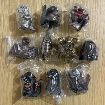 고질라 GODZILLA 소프트 비닐 퍼펫 마스코트 전 10종 컴플리트