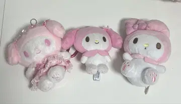 마이멜로디 키링 3종 묶음 판매