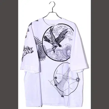 dries van noten 23aw 티셔츠 애니멀 무늬 사이즈 S