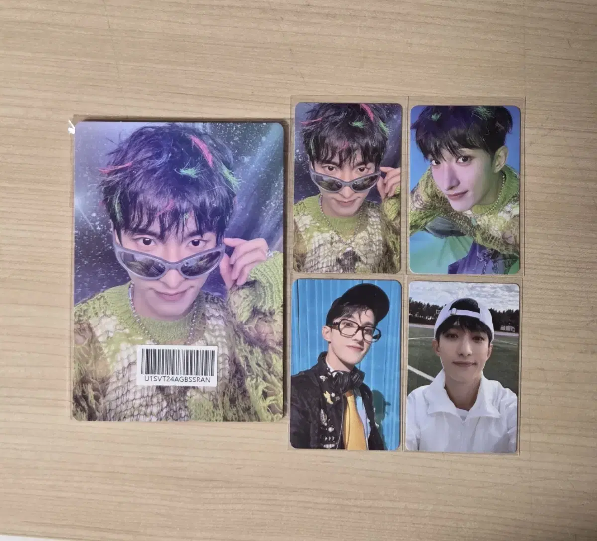 일괄) 세븐틴 도겸 텔레파티 포카 키트 특전