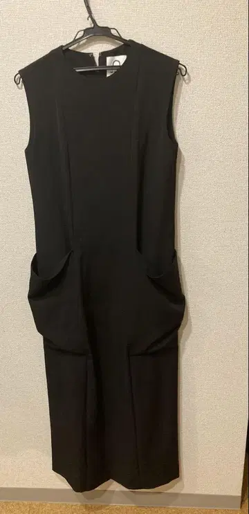 MARW UNITED ARROWS 슬리브리스 롱 원피스 블랙