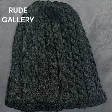 RUDE GALLERY CAP 루드 갤러리 아크릴 니트 모자