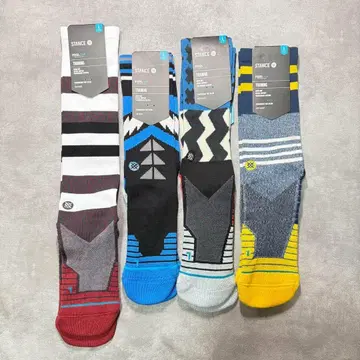 STANCE 스탠스 삭스 고기능 스포츠 양말 양말 4장 세트