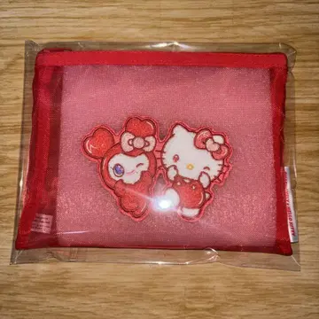 TWICE LOVELYS SANRIO 다현 메쉬 파우치 첸브리
