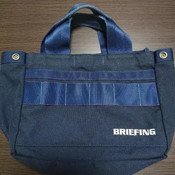 BRIEFING 네이비 토트백