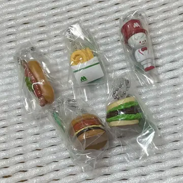 모스버거 미니어처 참 5종 전종 컴프 가챠
