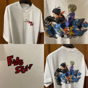 새상품 레어 L flagstuff 드래곤볼 17호 18호 플래그 스태프