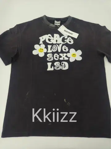 READYMADE PEACE WASHED 티셔츠