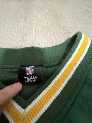 NFL Green Bay Packers 나일론 상의