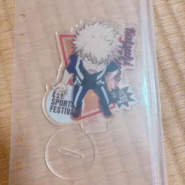 히로아카 바쿠고 카츠키 아크릴 스탠드 제일복권 수컷 영웅 축제