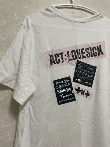 TXT ACT:LOVESICK 티셔츠