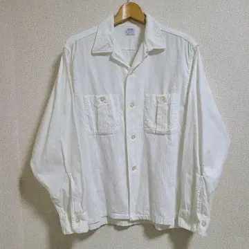 새상품급 빈티지 50년대 60년대 Sears 무지 코듀로이 셔츠