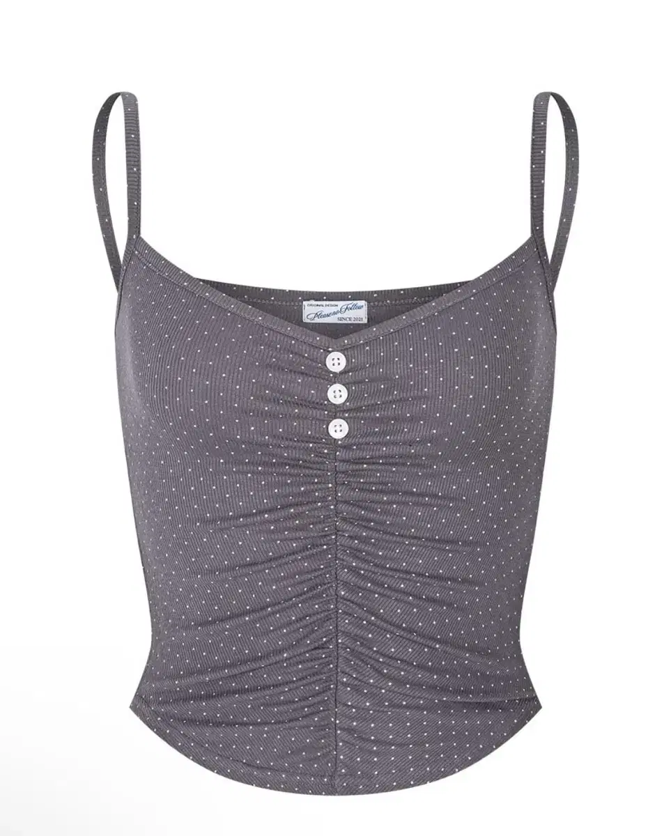 Please No Follow Dot Sleeveless Top