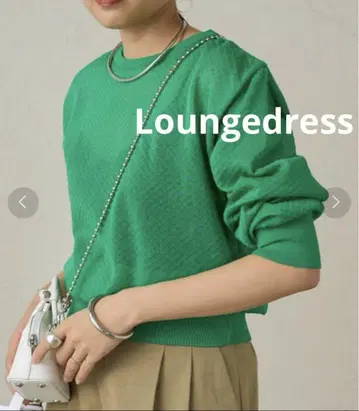 Loungedress/시어 컴팩트 니트