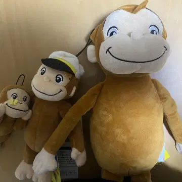 오자루의 조지 Curious George 봉제 인형 세트