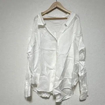 개럴개런트 린넨 풀오버 긴팔 블라우스 스키퍼