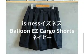 is-ness Balloon EZ Cargo Shorts 네이비