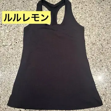 Lululemon 블랙 탱크탑