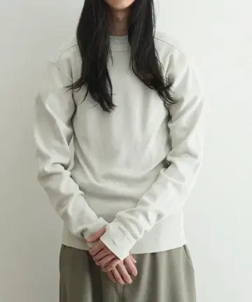 ENTIRE STUDIOS 열전도성 긴 소매 쌀