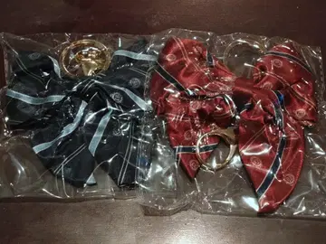 이스트 보이 리본 & 넥타이 키링 볼드 네이비