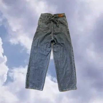 freaks store 썸씽 레이스업 데님 S