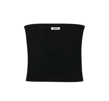 BOHEMSEO 튜브탑 블랙