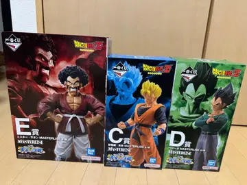 제일복권 드래곤볼 MASTERLISE 피규어 세트 ECD