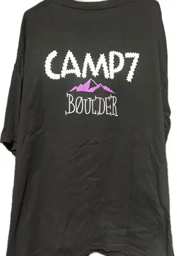 캠핑 세븐 Camp7 티셔츠 XL 사이즈 빅 사이즈 새상품급 남성용