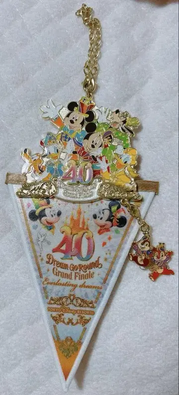 도쿄 디즈니 리조트 40주년 가랜드와 참 세트