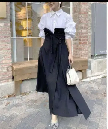 아메리 밀레피유 셔츠 드레스 아메리
