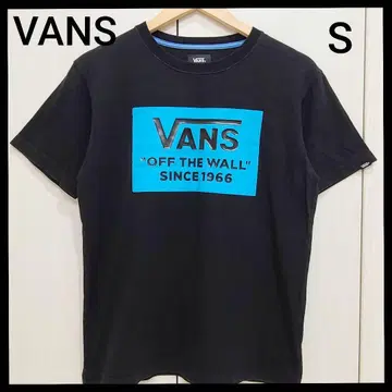 VANS 반스 반팔 티셔츠 블랙 남성용 S