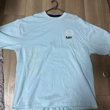 Aape 라이트 블루 티셔츠 XL