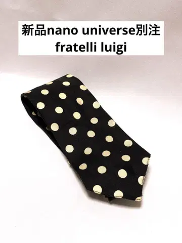 신상품 별주 나노 유니버스 fratelli luigi 넥타이 도트 무늬