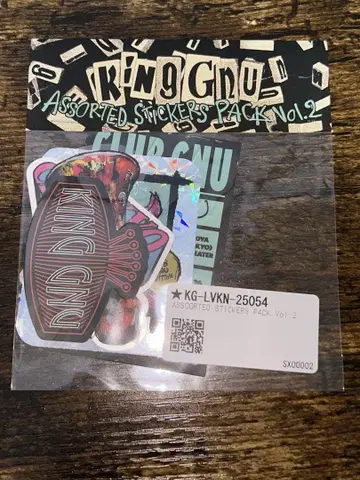 King Gnu LIVEHOUSE TOUR 스티커 씰 Vol.2