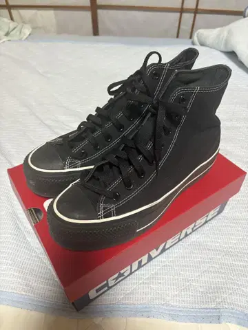 CONVERSE ALL STAR UP LIFT HI 블랙 27cm