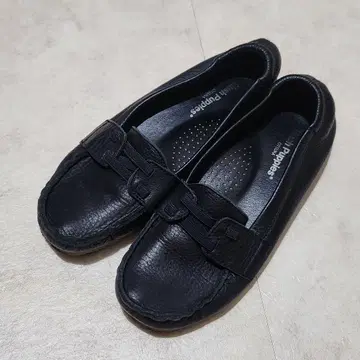 허시파피 로우 힐 슬립온 23.0cm