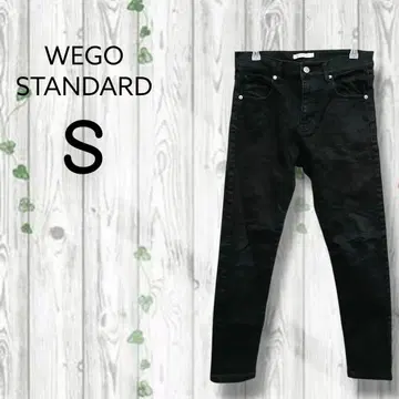 위고 스탠다드 WEGO 남성용 데님 팬츠 블랙 스트레치