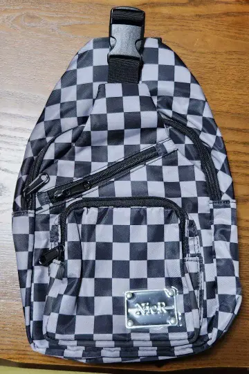 5POCKET 경량 바디 백 [CHECKERED]